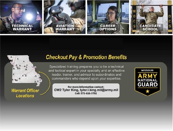 Warrant Officer Paths - Promotions - Benefits